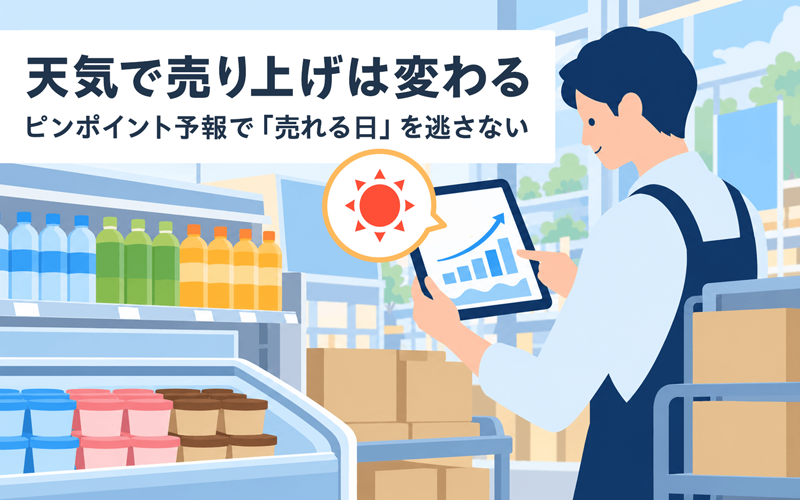 天気予報の活用事例1